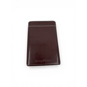 Tommy Bahama Leather Telescopic Cigar Case Brown Holds 6 Cigars Portable